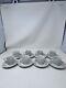 Arabia Of Finland White Rice Grain Demitasse 8 Sets Cups & Saucers Euc! Inv#23