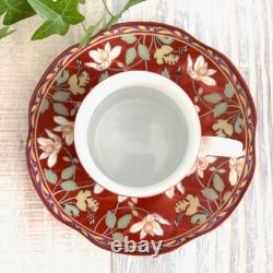 Arita Ware Japanese Porcelain Demitasse / Espresso Cup & Saucer Ko-Imari 2 pcs
