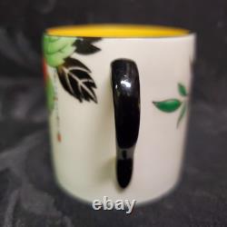 Art Deco Shelley Autumn Leaf 11441 Set of 4 Demitasse Cups and Saucers STUNNING