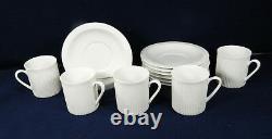 Arzberg German Athena Pattern Demitasse Cups & Saucers (12-pieces)