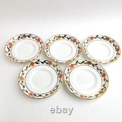 Asian Rose by Royal Crown Derby x TIFFANY & co Set of 5 Demitasse Cups & Saucers