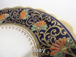 Aynsley Bone China Birks Sterling Silver 7 Jeweled Demitasse Cups Saucers B3081