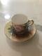 Aynsley Hand Painted J A Bailey Rare Demitasse Size Tea Cup And Saucer