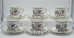 Aynsley Pembroke Demitasse Cup and Saucer Set in Original Box