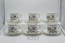 Aynsley Pembroke Demitasse Cup and Saucer Set in Original Box