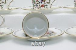 Aynsley Pembroke Demitasse Cup and Saucer Set in Original Box