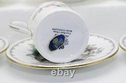 Aynsley Pembroke Demitasse Cup and Saucer Set in Original Box