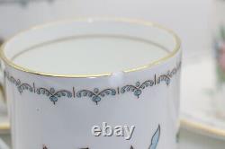 Aynsley Pembroke Demitasse Cup and Saucer Set in Original Box