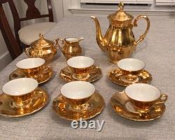 BAREUTHER /SCHLOTTENHOF Bavaria 17 Piece Small/Demitasse Tea Set Service READ