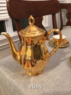 BAREUTHER /SCHLOTTENHOF Bavaria 17 Piece Small/Demitasse Tea Set Service READ