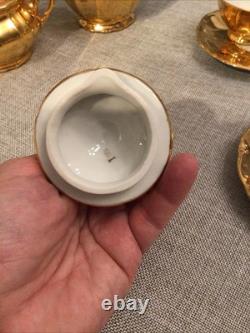 BAREUTHER /SCHLOTTENHOF Bavaria 17 Piece Small/Demitasse Tea Set Service READ