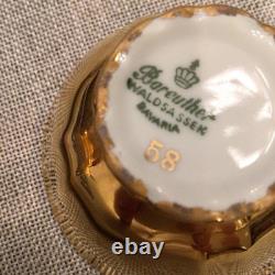 BAREUTHER /SCHLOTTENHOF Bavaria 17 Piece Small/Demitasse Tea Set Service READ
