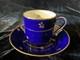 Beautiful Vintage Serves Demitasse Cup And Saucer