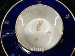 Beautiful Vintage Serves Demitasse Cup and Saucer