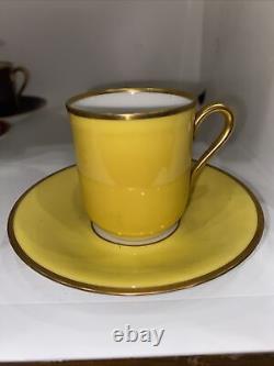 Bing & Grondahl Set Of 6 Vintage 1940's Demitasse Cups & Saucers #600