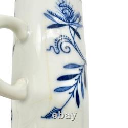 Blue Danube Japan Porcelain Demitasse Cups w Saucers Set Of 6 Blue White Floral