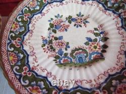 Booth's OLD DUTCH Demitasse Cups & Saucers Silicon China England-7 sets PLUS 1