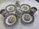 Booths England Old Dutch Antique Silicon China Demitasse Cups / Saucers-4 Sets