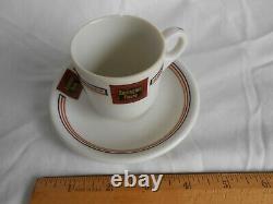 Burlington Route Aristocrat Demitasse Cup & Saucer