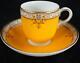 C1933 Royal Worcester Jewelled Demitasse Coffee Cup & Saucer