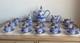Capodimonte Demitasse 12 Sets Cup, Saucer, Coffee, Milk & Sugar Bowl Drs Italy