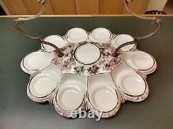 Capodimonte Set of 10 Demitasse Cups & Saucers with Sugar Bowl & Undertray LOOK