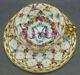 Carl Thieme Hp Maria Theresa Monogram Floral & Gold Demitasse Cup & Saucer B