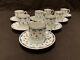 Ceralene A Raynaud Limoges Lafayette Set Of 8 Demitasse Cups And 7 Saucers
