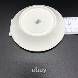 Coalport Demitasse Cup and Saucer England Bone China Set of 6 Tea Espresso