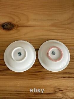 Coalport Demitasse Saucers