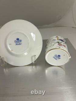 Coalport Paradise demitasse cups and saucers 6