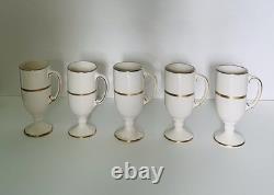Crown Devon England Adlers New Orleans Ellis Cafe Brulot Demitasse Cups Saucers