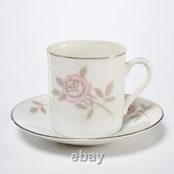 Crown Staffordshire Coalport Ginori Demitasse Espresso 7 Cups 7 Saucers 14pc Lot