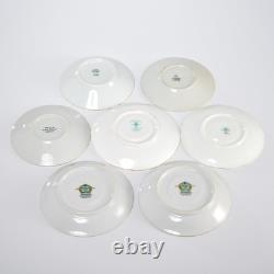 Crown Staffordshire Coalport Ginori Demitasse Espresso 7 Cups 7 Saucers 14pc Lot