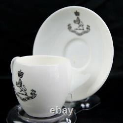 Cunard Line RMS CARPATHIA / LUSITANIA-Era 1st-Class Demitasse Cup and Saucer