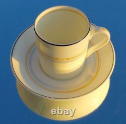 Cunard Line Rms Queen Mary 1st CL Art Deco 1950's Demitasse Coffee Cup & Saucer