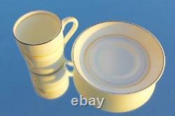 Cunard Line Rms Queen Mary 1st CL Art Deco 1950's Demitasse Coffee Cup & Saucer