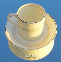 Cunard Line Rms Queen Mary 1st CL Art Deco 1950's Demitasse Coffee Cup & Saucer