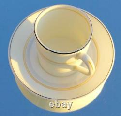 Cunard Line Rms Queen Mary 1st CL Art Deco 1950's Demitasse Coffee Cup & Saucer