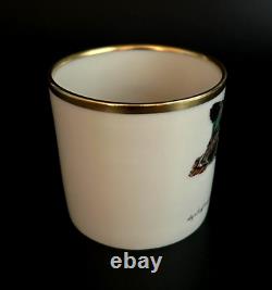 Cyril Gorainoff for Von Lengerke & Antoine Game Birds Demitasse Cups & Saucers