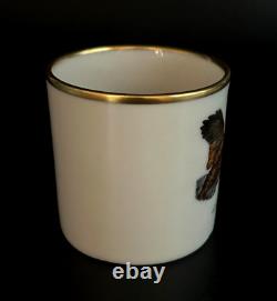 Cyril Gorainoff for Von Lengerke & Antoine Game Birds Demitasse Cups & Saucers