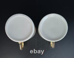 Cyril Gorainoff for Von Lengerke & Antoine Game Birds Demitasse Cups & Saucers