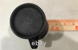 Dansk Denmark Brown Flamestone Demitasse 8 Coffee Tea Cups 8 Saucers 1 Creamer