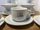 Demitasse Cup Saucer Set Of 7 Hvar Hotel Croatia Porcelain Espresso Coffee Set