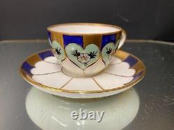 Demitasse Cups & Saucers-As A Set/ or individually. See Description Below