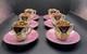 Demitasse Espresso Or Tea Cups & Reticulated Saucers. Made In Germany Set Of 6