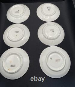 Demitasse Espresso or Tea Cups & Reticulated Saucers. Made in Germany Set of 6