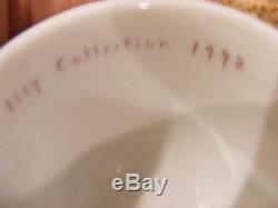 Demitasse Set 6 ILLY 1992 Art Mystery Espresso Cup & Saucer R Ginori Mug Cafe