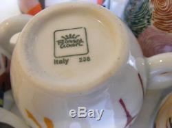 Demitasse Set 6 ILLY 1992 Art Mystery Espresso Cup & Saucer R Ginori Mug Cafe