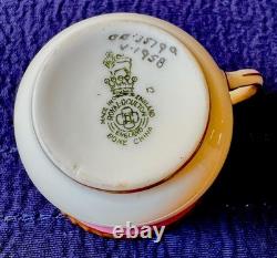 Demitasse Set for 12, Cups & Saucers, Vintage Royal Doulton, c. 1958, England